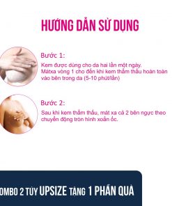 Kem nở ngực Upsize của Nga (1 tuýp dùng trong 1,5-2 tháng) 2 2