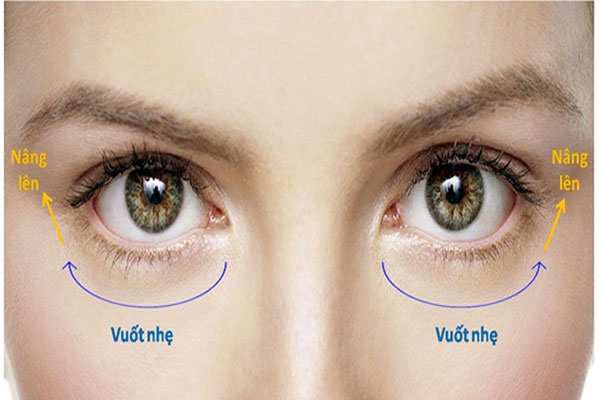 Các bước sử dụng Kem dưỡng mắt Meishoku Whitening Eye Cream rất đơn giản