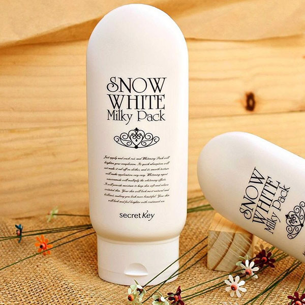 Kem dưỡng trắng da body Hàn Quốc Secret Key Snow White Milky Pack