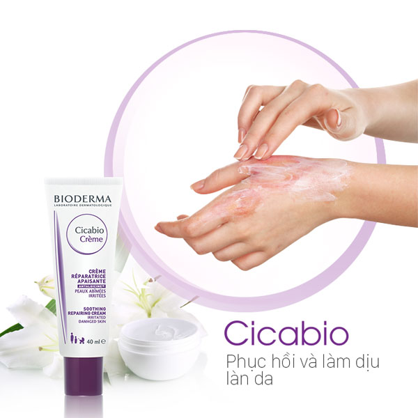 Sử dụng kem dưỡng Bioderma Cicabio Crème sẽ mang lại cho bạn làn da khỏe mạnh, mềm mại