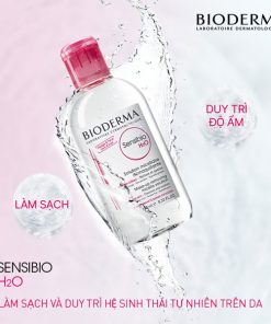 Nước tẩy trang Bioderma hồng cho da nhạy cảm 500ml