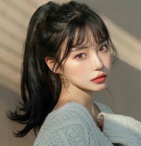 Kiểu tóc mái thưa Hàn Quốc đẹp và cập nhật xu hướng - HazuShop