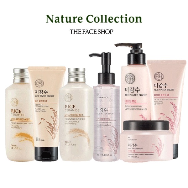 The Face Shop là thương hiệu đình đám của Hàn Quốc chuyên sản xuất, phân phối mỹ phẩm chăm sóc da, tóc, cơ thể. Các sản phẩm của hãng có thành phần chính được chiết xuất từ những nguyên liệu thiên nhiên lành tính