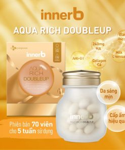 Vien uong cap nuoc va collagen Innerb Aqua Rich Doubleup 3