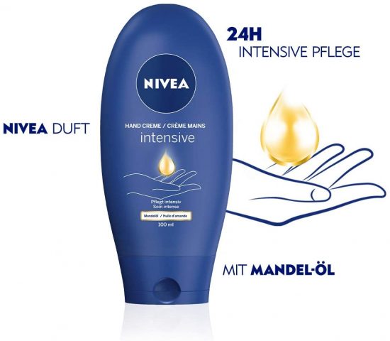 kem duong da tay Nivea Hand Cream Intensive Care 550x480 1
