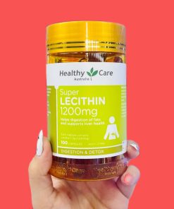 Viên Uống Mầm Đậu Nành Healthy Care Lecithin 1200mg (100 Viên)