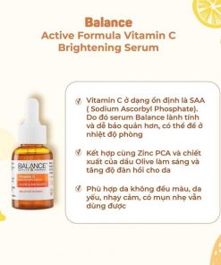 Serum Balance Active Formula Vitamin C Brightening Serum Glow Radiance 13
