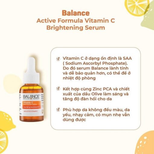 Serum Balance Active Formula Vitamin C Brightening Serum Glow Radiance 13