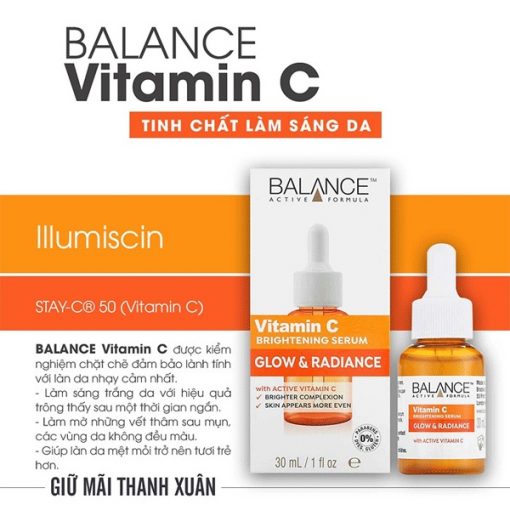 Serum Balance Active Formula Vitamin C Brightening Serum Glow Radiance 7