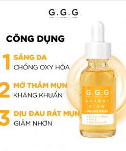 Tinh chat G.G.G Wonder Glow Healing Serum 4