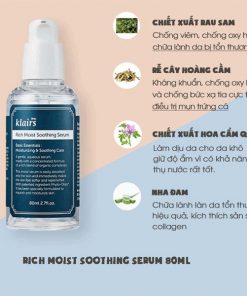 Tinh chat Klairs Rich Moist Soothing Serum 10