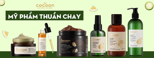 Cocoon là một trong những thương hiệu sản xuất mỹ phẩm thuần chay uy tín của Việt Nam.