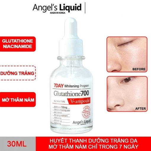 s Liquid 7 Day Whitening Program Glutathione 700 V Ampoule 9