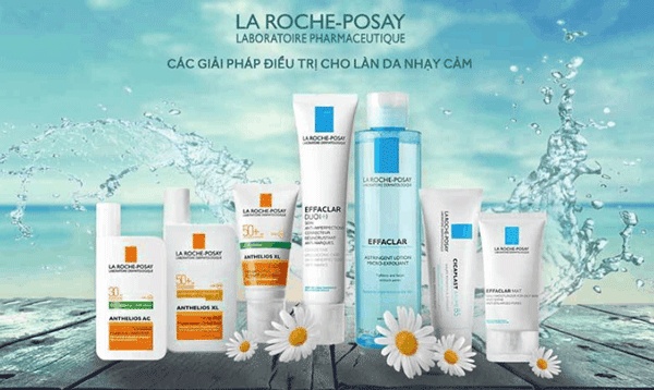 Các sản phẩm của La Roche-Posay vô cùng đa dạng và dùng được cho mọi loại da.