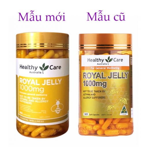vien uong sua ong chua dep da Healthy Care Royal Jelly 2