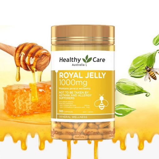 vien uong sua ong chua dep da Healthy Care Royal Jelly 4