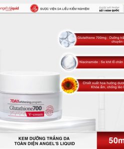 Kem Duong Trang Da 7 Day Whitening Program Glutathione 700 V Cream 10