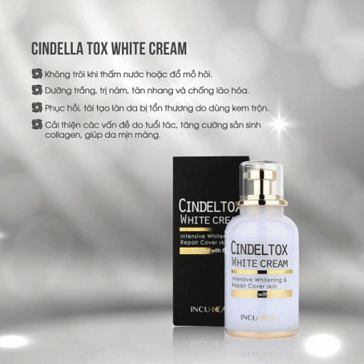 Kem duong trang da Cindel Tox White Cream 1