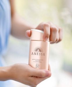 Sữa chống nắng Anessa Perfect UV Sunscreen Mild Milk SPF50+ PA++++ dịu nhẹ cho da nhạy cảm 2 sua chong nang anessa perfect uv sunscreen mild milk spf50 pa 7