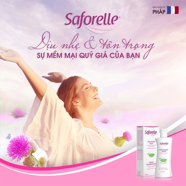 Dung dịch vệ sinh phụ nữ Saforelle
