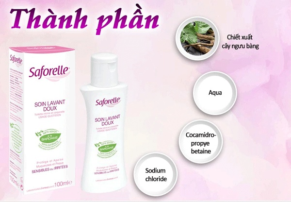 Dung dịch vệ sinh phụ nữ Saforelle