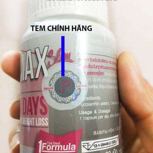 Thuoc giam can max slim 7 days 5