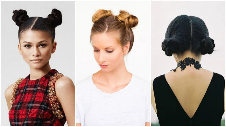 Double Buns Hairstyle 768x432 1