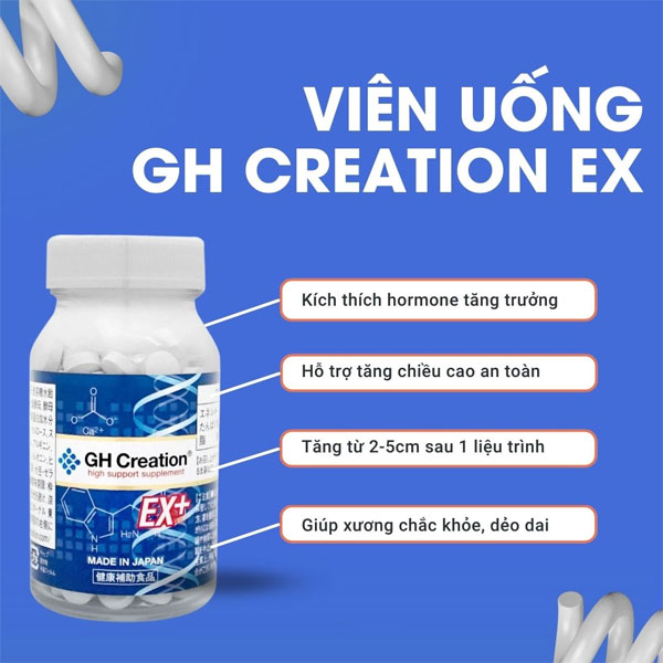 GH Creation EX – Vien Uong Ho Tro Tang Chieu Cao Cua Nhat 12