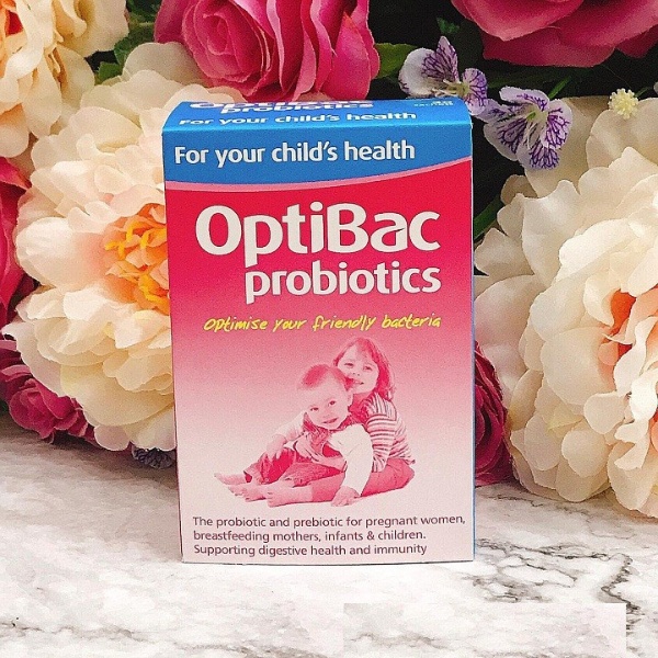 Men vi sinh Optibac Probiotic hong 2