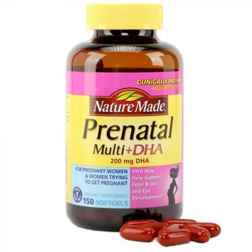 Nature Made Prenatal Multi DHA 1
