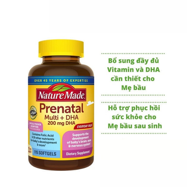 Nature Made Prenatal Multi DHA 8