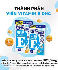 Vien uong bo sung vitamin E DHC 3