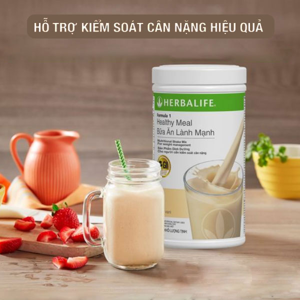 Sữa Herbalife F1 bổ sung các dưỡng chất thiết yếu cho cơ thể, cải thiện tiêu hóa,sữa giảm cân herbalife f1 thanh lọc cơ thể