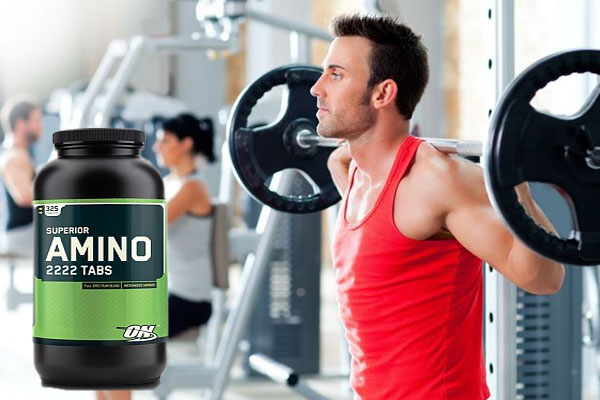 Viên uống tăng cơ Superior Amino 2222 có tác dụng bổ sung hàm lượng tối ưu các amino axit, phục hồi quá trình hình thành và phát triển cơ bắp