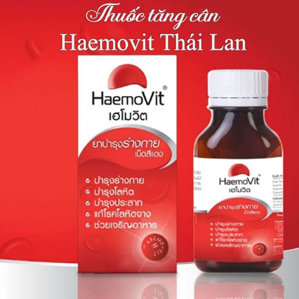 Haemovit mang đến hiệu quả kích thích cơn thèm ăn, giúp người dùng ăn ngon miệng và ăn được nhiều hơn