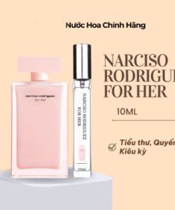 Nước Hoa Nữ Narciso Rodriguez Narciso For Her EDP Hồng nhạt chiết 10ml/ Full 100ml- Hương Thơm Gợi Cảm